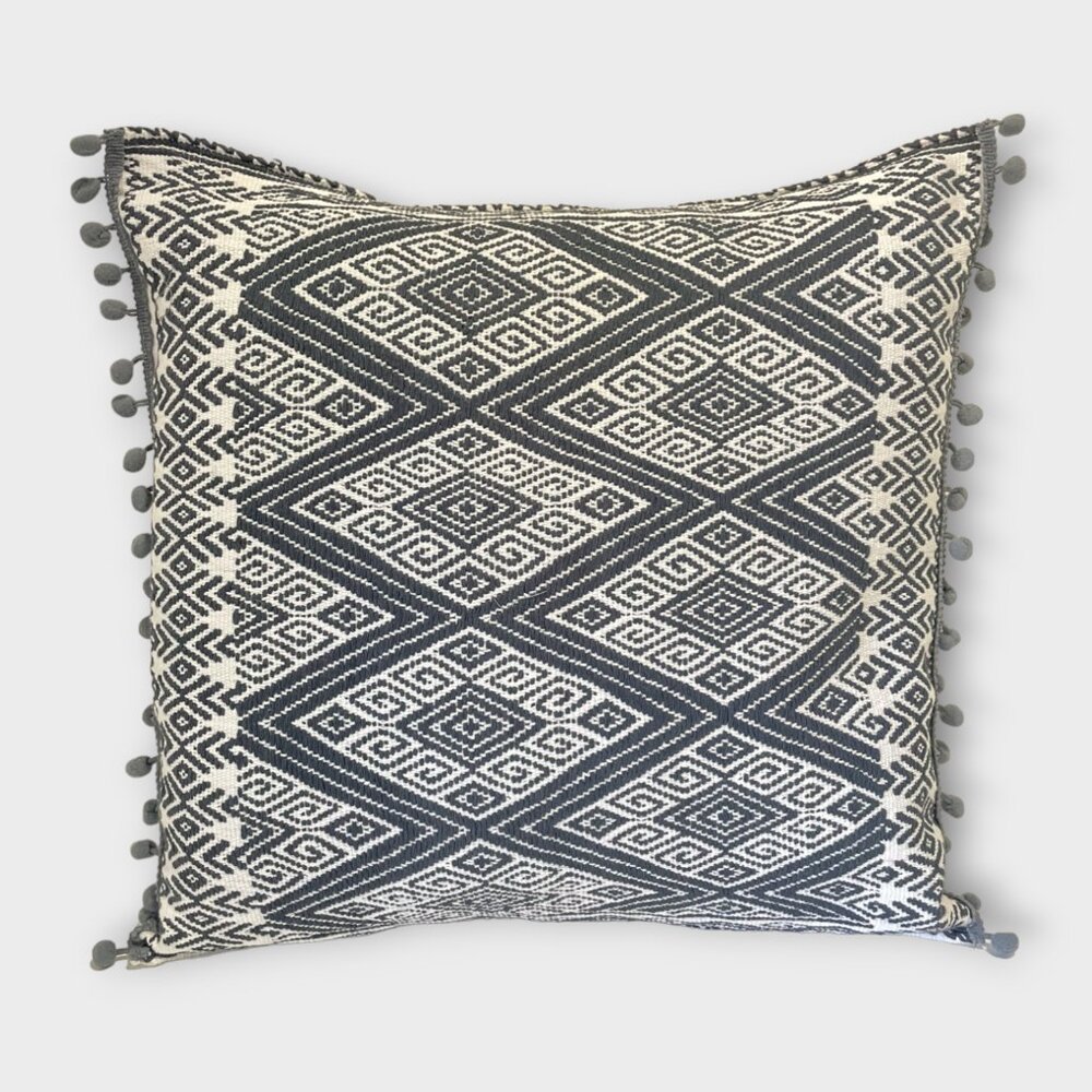 Mexican pillow, hand embroidered from San Andres, Chiapas